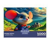 Mouse1000Pieces JigsawPuzzleswildlife ForAdult Colourful Brainteasing Age12+byth EducationalGame Uncover The Puzzle 38x26cm/1000pcs