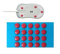 MouseAnti-Slip Stickers - Self-Adhesive Glide Bottom Pads, Mouses Bottom Protector | Next- Performance E-Sports Equipment for Game, Work, Study, Smooth Movement, Durable Sticker Pads for Control