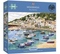 Mousehole | 1000 Piece Jigsaw Puzzle | Cornwall Coastal Puzzle | Terry Harrison