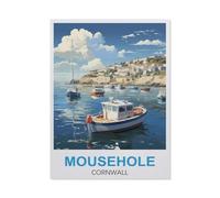 Mousehole Cornwall，Puzzle 1000 Piece Jigsaw Puzzles for Adults, Classic Puzzle Difficult Puzzle for Kids Teenagers Educational Game Toys Gift for Home Travel（38x26cm）-HC16