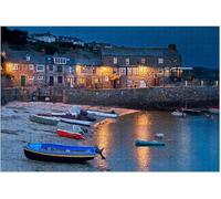 Mousehole Village Harbour Cornwall UK Jigsaw Challenging Puzzle Game for Adults Decompressing Toy Holiday Party Gifts Puzzles as Home Decor_500pcs