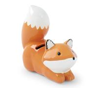 Mousehouse Gifts Adorable FoxThemed Piggy Bank for Children, Money Box for Kids, Ages 3+, from Mousehouse Gifts (Laying fox)