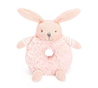 Mousehouse Gifts - Adorable Pink Rabbit Baby Rattle, Soft Rattle Toy for Newborns and Toddlers