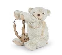 Mousehouse Gifts Adorable Plush Backpacks in many characters - Bear, Monkey, Lamb, and Panda, Unicorn, Rabbit, Dog, Elephant, Sloth - Soft, Cuddly & Lightweight for Kids (Bear - Brown)