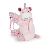 Mousehouse Gifts Adorable Plush Backpacks in many characters - Bear, Monkey, Lamb, and Panda, Unicorn, Rabbit, Dog, Elephant, Sloth - Soft, Cuddly & Lightweight for Kids (Unicorn)