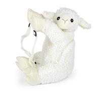 Mousehouse Gifts Adorable Plush Backpacks in many characters - Bear, Monkey, Lamb, and Panda, Unicorn, Rabbit, Dog, Elephant, Sloth - Soft, Cuddly & Lightweight for Kids (Lamb)