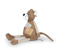 Mousehouse Gifts Cute Stuffed Animal Plush Soft Toy Mouse Teddy with Striped Arms and Legs 30 cm