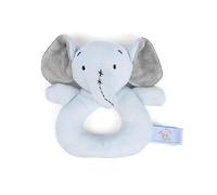 Mousehouse Gifts - Elephant Baby Rattle Ring for Lasting Memories, Soft Plush Toy for Newborn Boys