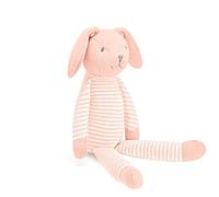 Mousehouse Gifts - Large Pink Rabbit Soft Toy Plush, Knitted Bunny Teddy Bear for Children and Babies
