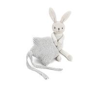 Mousehouse Gifts - Musical Soft Toy Rabbit for Nursery, Cotton Singing Teddy with Lullaby for Babies