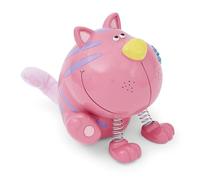 Mousehouse Gifts - Pink Cat Piggy Bank with Spring Legs, Charming Money Box for Kids, Boys & Girls