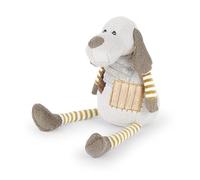 Mousehouse Gifts - Puppy Bear with Striped Arms and Legs, Plush Cuddly Toy for Children