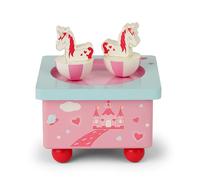 Mousehouse Gifts - Wooden Unicorn Music Box for Children, Charming Nursery Decoration for Boys and Girls