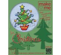 Mouseloft counted cross stitch Christmas Kit - Happy Tree