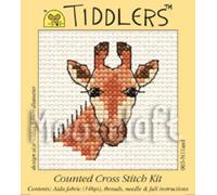 Mouseloft Cross Stitch Kit - Giraffe, Tiddlers Collection