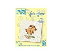 Mouseloft Mini Counted Cross Stitch Kits Make me for Springtime - Bunny