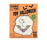 Mouseloft Mini Cross Stitch Kit - Bat, Halloween Stitchlets Collection