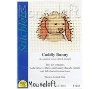 Mouseloft Mini Cross Stitch Kit - Cuddly Bunny, Stitchlets Collection