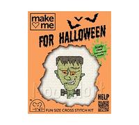 Mouseloft Mini Cross Stitch Kit - Frankenstein, Halloween Stitchlets Collection