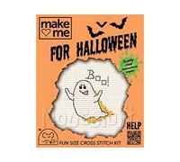 Mouseloft Mini Cross Stitch Kit - Ghost, Halloween Stitchlets Collection