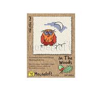 Mouseloft Mini Cross Stitch Kit - Old Ollie Owl, In The Woods Collection