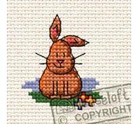 Mouseloft Mini Cross Stitch Kit - Rosie Rabbit, In The Woods Collection