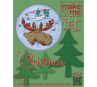 Mouseloft Moose Make Me for Christmas Cross Stitch Kit