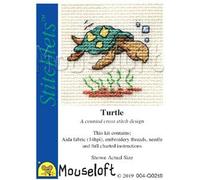 Mouseloft Stitchlet - Turtle - mini counted cross stitch kit