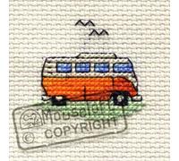 Mouseloft Tiddler Cross Stitch Kit - VW Camper Van