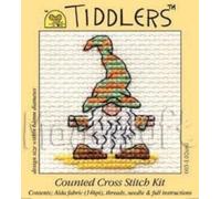 Mouseloft Tiddler - Gnome - mini counted cross stitch kit