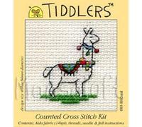 Mouseloft Tiddler Mini Counted Cross Stitch Kit - Llama