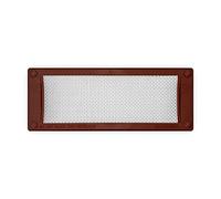 MouseMesh Pest Proofing Mouse Mesh Air Brick Vent Cover, Flame retardant ABS frame 105mm x 255mm x 13mm, Brown, 95mm x 245mm