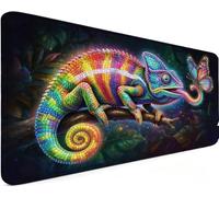Mousepad 59.1x31.5x0.12 Inch Mousemat Flower P-V5MJ9 | Soft Smooth Surface with Stitched Edges , Waterproof Smooth Surface Mousepad for Pc Gaming Office Accessories