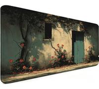 Mousepad 59.1x31.5x0.12 Inch Mousemat Landscape 8-4DT32 | Soft Smooth Surface with Stitched Edges , Waterproof Smooth Surface Mousepad for Pc Gaming Office Accessories