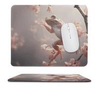 Mousepad 9.8"x11.8" Non-Slip Waterproof Gaming MouseMat for Wireless Mouse, Computers, Laptop, Office White-Headed Tree Frog