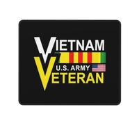 Mousepad Army Vietnam Veteran Desk Mat for Work 10x12in