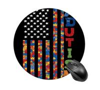 Mousepad Autism Awareness Puzzle Us Flag Mouse Pad