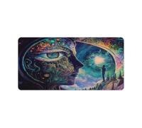 Mousepad Awakening Third Eye Washable Mouse Mat 30x60cm Large Desk Mat Soft Smooth Surface And Anti Slip Rubber Base Waterproof Soft Cloth