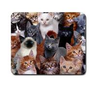 Mousepad, Cats Galore Personality Rubber Anti Slip Design Mouse Pad Mat Office Computer Accessories iFUOFF