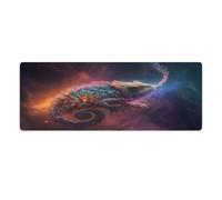 Mousepad Chameleon Washable Mouse Mat 30x80cm Large Desk Mat Soft Smooth Surface And Anti Slip Rubber Base Waterproof Soft Cloth