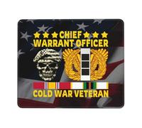 Mousepad Chief Warrant Officer Emblem Cw3 Cold War Veteran Mouse Pad Mat