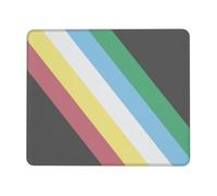 Mousepad Disability Pride Month Wear Resistant Gaming Mouse Pad Modern Mice Mat For Home Pc Work 10X12In