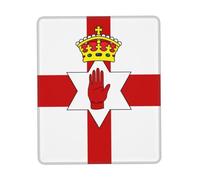 Mousepad Flag of Northern Ireland Desktop Mouse Pad for Office 10x12in