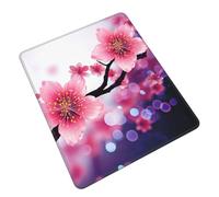 Mousepad for Women Men Computer Mousemat with Non-Slip Rubber Base Beautiful Flower MousePads for Wireless Gaming Office Laptop
