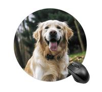 Mousepad Funny Golden Retriever Mouse Mat | 20Cm Mouse Mat Smooth Soft Mouse Pads For Home Office Gaming