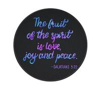 Mousepad Galatians Quote Blue Glitter 9 Mouse Mat Soft Mousemat Washable Mouse Pad For Office Pc Studying 20X20 Cm