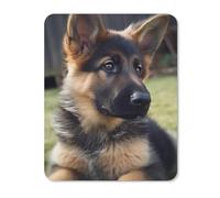 Mousepad German Shepherd Puppy Printed Mouse Pad Mouse Mat Superb Tracking Accuracy And Smooth Surface Mouse Control for Office Home