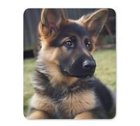 Mousepad German Shepherd Puppy Printed Mouse Pad Mouse Mat Superb Tracking Accuracy And Smooth Surface Mouse Control for Office Home