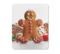 Mousepad Gingerbread Man Candy Printed Mouse Pad Mouse Mat Superb Tracking Accuracy And Smooth Surface Mouse Control for Office Home
