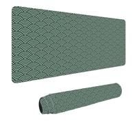 Mousepad Green Desk Mat Anime Mouse Mats Gaming Pad on The Table Setup Gamer Accessories Keyboard Pad Mouse Rug Carpet(800x300x3mm)